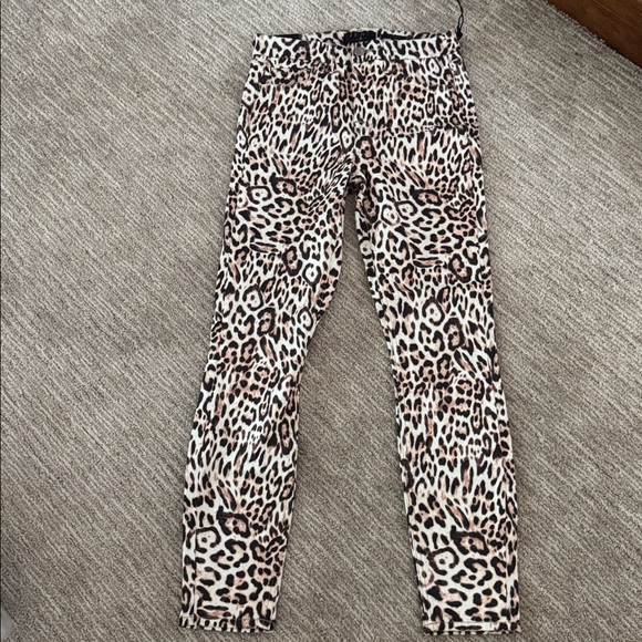 Jen 7 Ankle Skinny Leopard - Picture 1 of 5